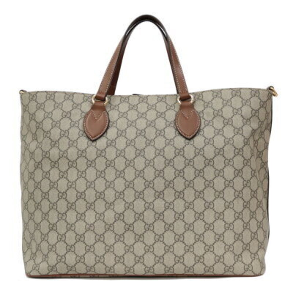 Gucci GG Handbag Supreme Canvas Beige Shoulder Bag